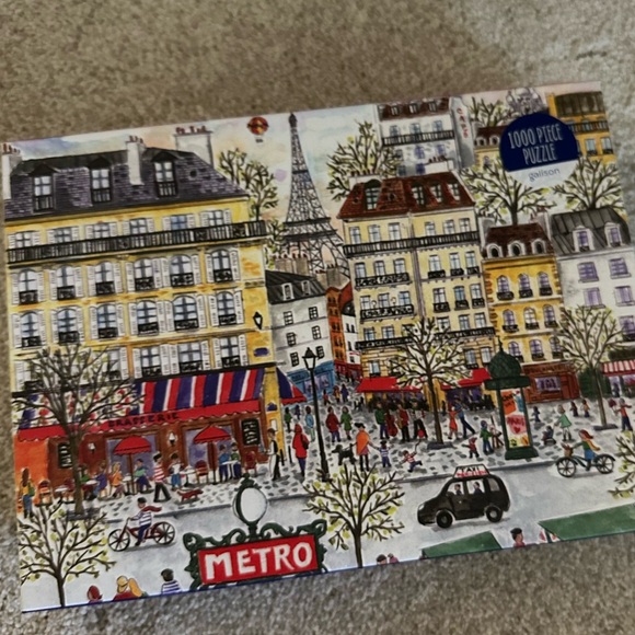 galison Other - Galison Parisian Street Scene Puzzle - Vibrant Colors